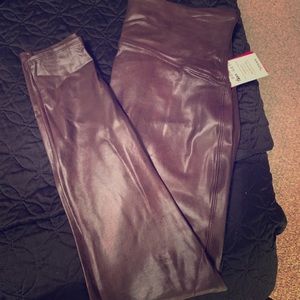 SPANX Faux Leather Leggings